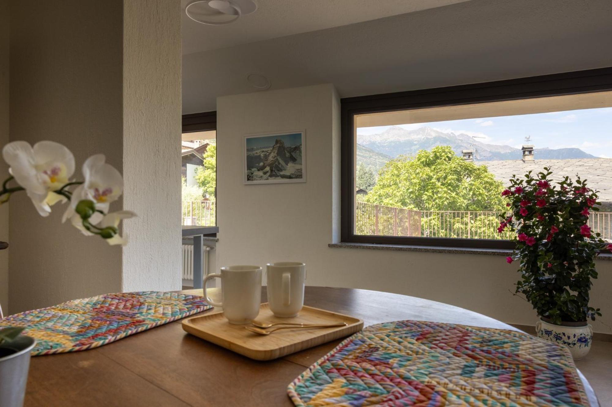 Manor House Apartment Aosta Exterior photo